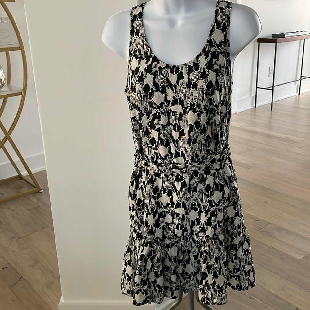 Joie Tank flounced dress